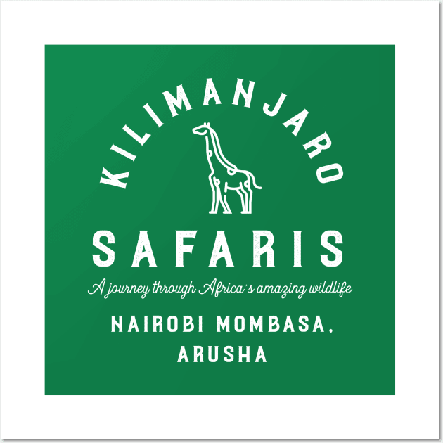 Kilimanjaro Safaris Wall Art by stuffsarahmakes